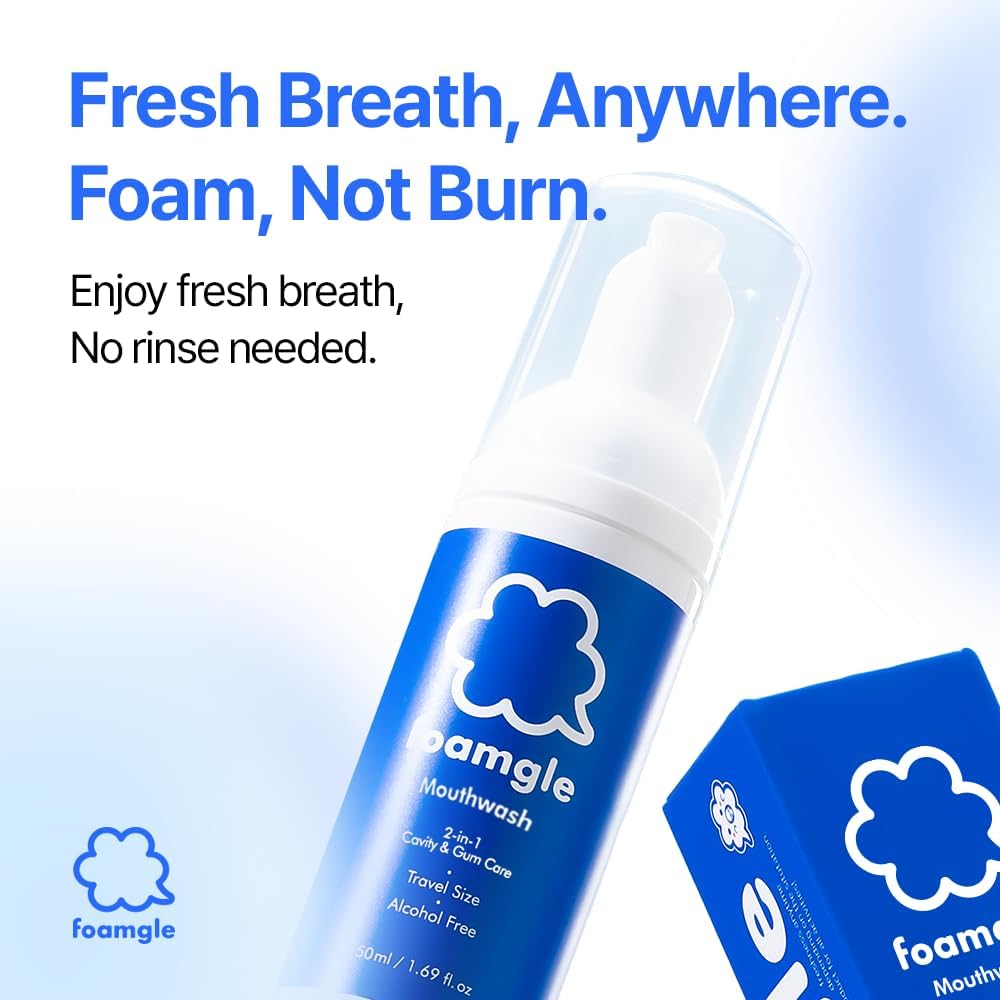 Foamgle Mouthwash 2-in-1 Cavity & Gum Care