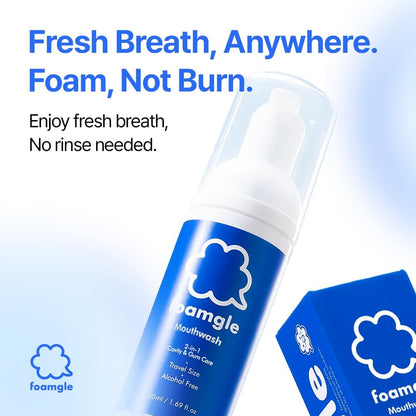 Foamgle Mouthwash 2-in-1 Cavity & Gum Care